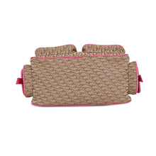 Load image into Gallery viewer, Dior Trotter Tote Bag Pink/Brown Canvas Leather
