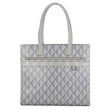 Load image into Gallery viewer, Dior CD Diamond Tote Bag Gray1ESSH224CDP_H42E Leather PVC
