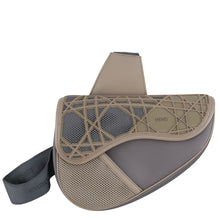 Load image into Gallery viewer, Dior Saddle Crossbody Bag Gray/Beige27-BO-0243 Nylon Rubber
