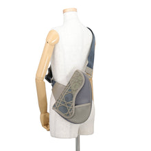 Load image into Gallery viewer, Dior Saddle Crossbody Bag Gray/Beige27-BO-0243 Nylon Rubber
