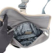Load image into Gallery viewer, Dior Saddle Crossbody Bag Gray/Beige27-BO-0243 Nylon Rubber
