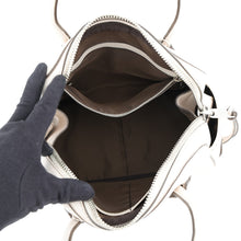Load image into Gallery viewer, TOD’S Mikey Mini Bowler 2-Way Bag Ivory Leather
