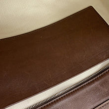 将图像加载到图库查看器中，The Row Marlo Handbag Deep BrownW1802L72DEOS Calf Leather Size 12
