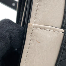 Load image into Gallery viewer, SAINT LAURENT PARIS Gabby Satchel Shoulder Bag Black/White668863AAAAN1031 Lambskin
