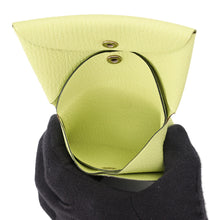 将图像加载到图库查看器中，HERMES Calvi duo Jaune Bull John Chevre Myzore Goatskin
