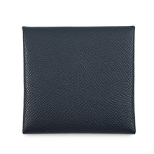 将图像加载到图库查看器中，HERMES Bastia Blue Indigo/Vert Amande Epsom
