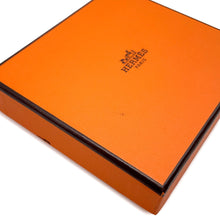 将图像加载到图库查看器中，HERMES Bastia Blue Indigo/Vert Amande Epsom
