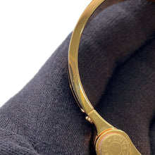 将图像加载到图库查看器中，HERMES Charniere Bangle Size PM Black/Gold Metal
