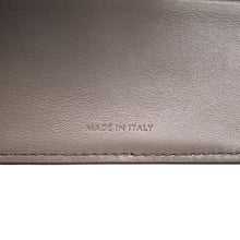 Load image into Gallery viewer, CELINE Triomphe Flap Wallet Gray10D783 shiny calf
