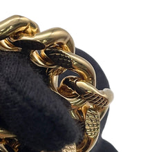 将图像加载到图库查看器中，GUCCI GG ChainRing Size XS Gold Metal
