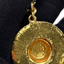 Load image into Gallery viewer, CHANEL Hat motif triple necklace Gold Metal
