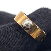 Load image into Gallery viewer, LOUIS VUITTON Nanogram Ring Size M GoldM00214 Metal

