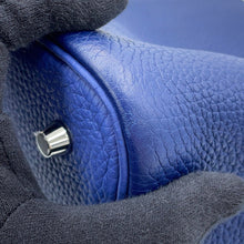 Load image into Gallery viewer, HERMES Picotin Lock Casaque Blue Saphir/Blue Brighton Taurillon Clemence Size MM

