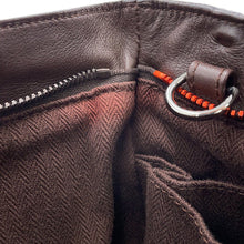 Load image into Gallery viewer, HERMES Caravan Horizontal Chocolat Derma Leather Size MM
