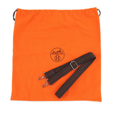 Load image into Gallery viewer, HERMES Caravan Horizontal Chocolat Derma Leather Size MM
