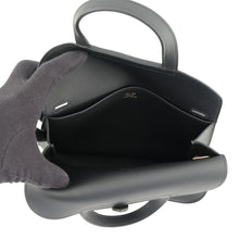 Load image into Gallery viewer, HERMES Halzan Black Swift Leather Size Mini
