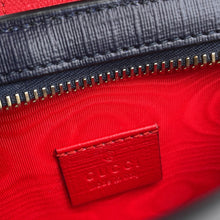 将图像加载到图库查看器中，GUCCI GG Supreme Children's Shoulder Bag Navy/Red/Beige793830 GG Supreme
