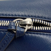 将图像加载到图库查看器中，GUCCI GG Marmont Small Camera Bag Navy/White447632 Leather Size Small
