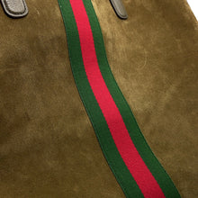 将图像加载到图库查看器中，GUCCI Ophidia Tote Bag Khaki834465 suede Size Medium
