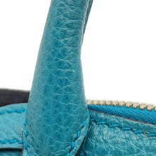 将图像加载到图库查看器中，GUCCI Interlocking G 2WAY Bag Turquise Blue449661 Leather
