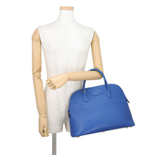 Load image into Gallery viewer, HERMES Bolide Blue Ardennes Leather Size 35
