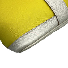 Load image into Gallery viewer, HERMES Garden Party Lime/Craie Toile Officier Country Leather Size TPM
