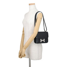 Load image into Gallery viewer, HERMES Constance3 Miroir Black Chevre Myzore Goatskin Size Mini
