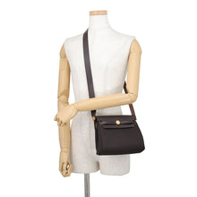 将图像加载到图库查看器中，HERMES Herbag zip Ebene Toile H Vache Hunter Leather Size Mini
