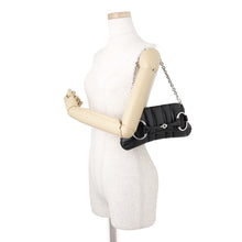 Load image into Gallery viewer, GUCCI Horsebit Shoulder Bag Black764339 Leather Size Small
