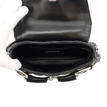Load image into Gallery viewer, GUCCI Horsebit Shoulder Bag Black764339 Leather Size Small

