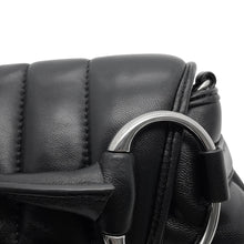 Load image into Gallery viewer, GUCCI Horsebit Shoulder Bag Black764339 Leather Size Small

