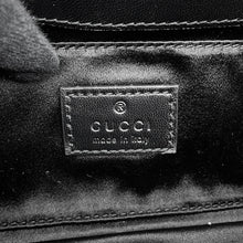 Load image into Gallery viewer, GUCCI Horsebit Shoulder Bag Black764339 Leather Size Small
