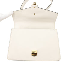 Load image into Gallery viewer, GUCCI Sylvie Shoulder Bag White/Navy/Red421882 Leather Canvas
