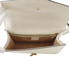 Load image into Gallery viewer, GUCCI Sylvie Shoulder Bag White/Navy/Red421882 Leather Canvas
