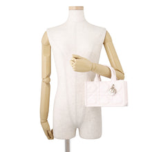Load image into Gallery viewer, Dior Macrocannage Book Tote PinkS5573OWHP_M413 Calf Leather Size Mini
