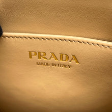 Load image into Gallery viewer, PRADA Symbol Embroidery 2-way Shoulder Bag Beige/White1BA355 Canvas Leather
