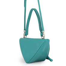 Load image into Gallery viewer, PRADA Padded Triangle 2-Way Handbag Turquise Green1BA315_2DX8_F0363 Leather
