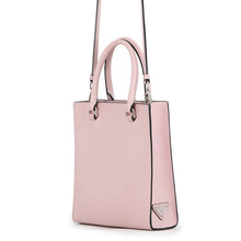 Load image into Gallery viewer, PRADA Embossed Triangle 2-Way Bag Pink1BA333 Leather Size Mini
