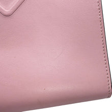 Load image into Gallery viewer, PRADA Embossed Triangle 2-Way Bag Pink1BA333 Leather Size Mini
