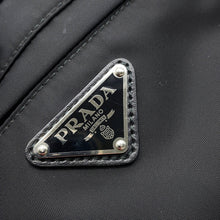 将图像加载到图库查看器中，PRADA Security Pouch Waist Bag Black1BL018 Nylon
