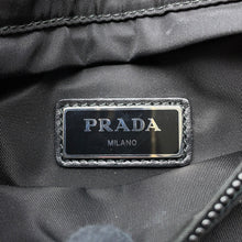 将图像加载到图库查看器中，PRADA Security Pouch Waist Bag Black1BL018 Nylon
