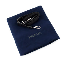 将图像加载到图库查看器中，PRADA 2way Travel Bag Black Nylon Leather
