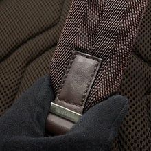 将图像加载到图库查看器中，PRADA Backpack Brown2VZ117 Nylon Leather
