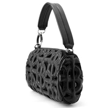 将图像加载到图库查看器中，BURBERRY Long Bag Black8053369 Lambskin Mesh
