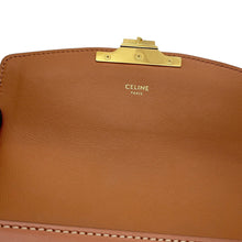 Load image into Gallery viewer, CELINE Triomphe Teen Shoulder Bag Ivory/Brown188882 PVC Leather

