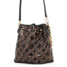 Load image into Gallery viewer, LOUIS VUITTON Noe Noir/BrownM26284 Monogram Sequins Size BB

