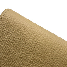 将图像加载到图库查看器中，LOEWE Vertical Wallet Compact Wallet BeigeC821S33X01 Leather

