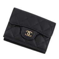 CHANEL Classic Small flap wallet BlackAP0230 Caviar Leather