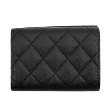 Load image into Gallery viewer, CHANEL Classic Small flap wallet BlackAP0230 Caviar Leather
