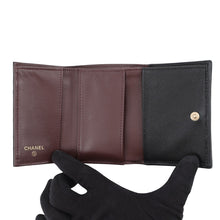 Load image into Gallery viewer, CHANEL Classic Small flap wallet BlackAP0230 Caviar Leather

